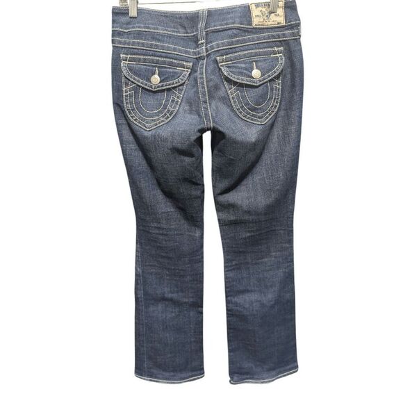 TRUE RELIGION Becky Medium Wash Bootcut Jeans Size 27 - Picture 3 of 4
